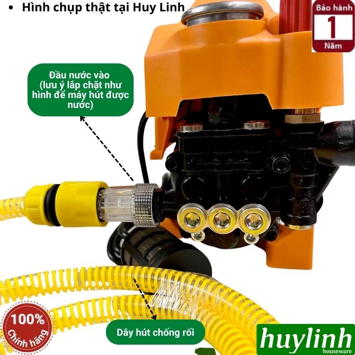 Máy xịt rửa xe chỉnh áp Osaka RS2 - 2400W - Tặng béc rửa máy lạnh + thân nối dài 3