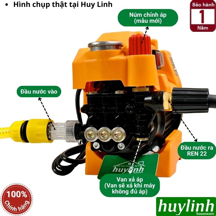 Máy xịt rửa xe chỉnh áp Osaka RS2 - 2400W - Tặng béc rửa máy lạnh + thân nối dài 4