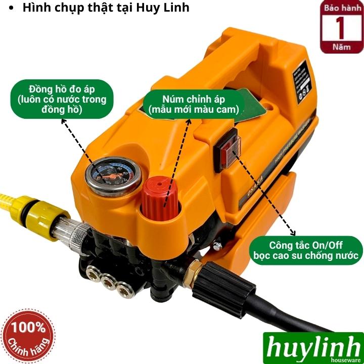 Máy xịt rửa xe chỉnh áp Osaka RS2 - 2400W - Tặng béc rửa máy lạnh + thân nối dài 5