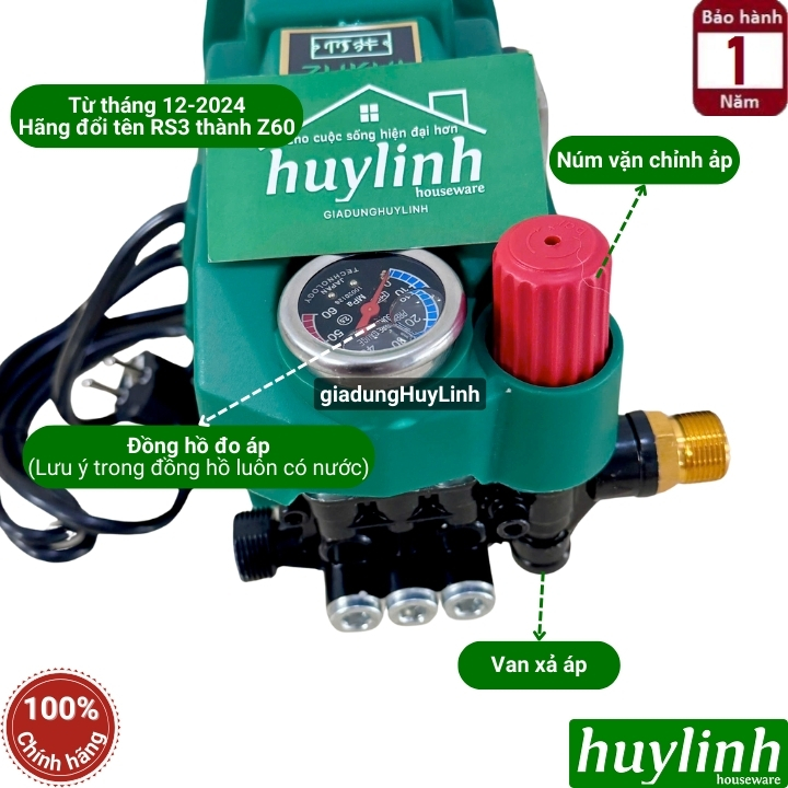 Máy xịt rửa xe Zukui Z60 (RS3 đổi tên) 5