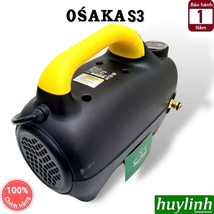 Máy xịt rửa xe chỉnh áp Osaka S3 - 2000W - Tặng béc rửa máy lạnh 5