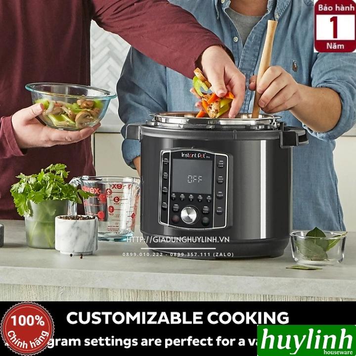 Nồi áp suất điện tử 10 trong 1 Instant POT PRO - 10-in-1 - 5.7 lít - 28 chức năng 5