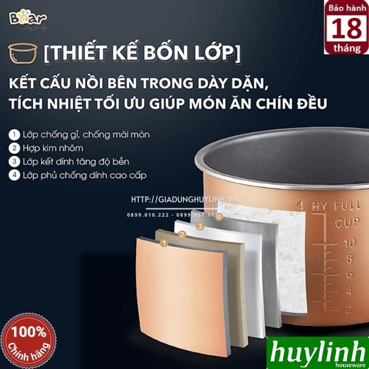 Nồi áp suất điện tử Bear YLB-A05M1 5