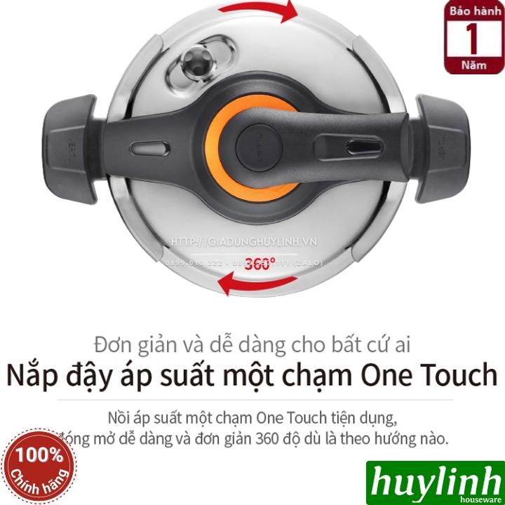 Nồi áp suất Inox đáy từ Hàn Quốc PoongNyun VTSPC-10 - 5.5 lít - Vertu S 4