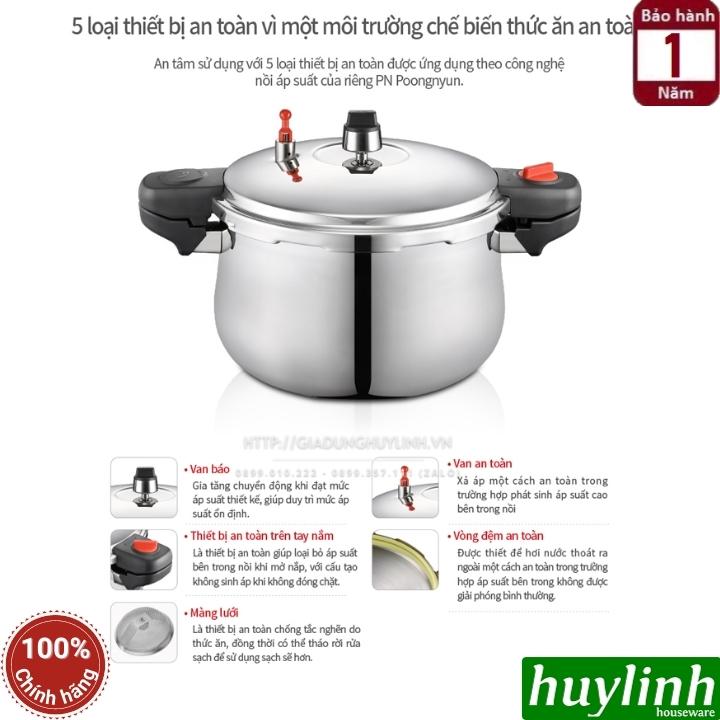 Nồi áp suất Inox Hàn Quốc PoongNyun PHSPC-25 - 13 lít 3