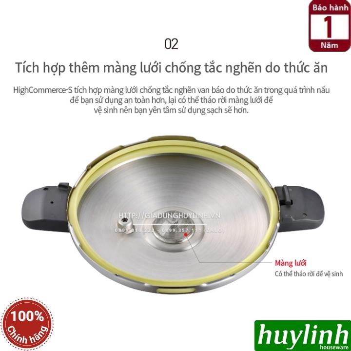 Nồi áp suất Inox Hàn Quốc PoongNyun PHSPC-25 - 13 lít 6