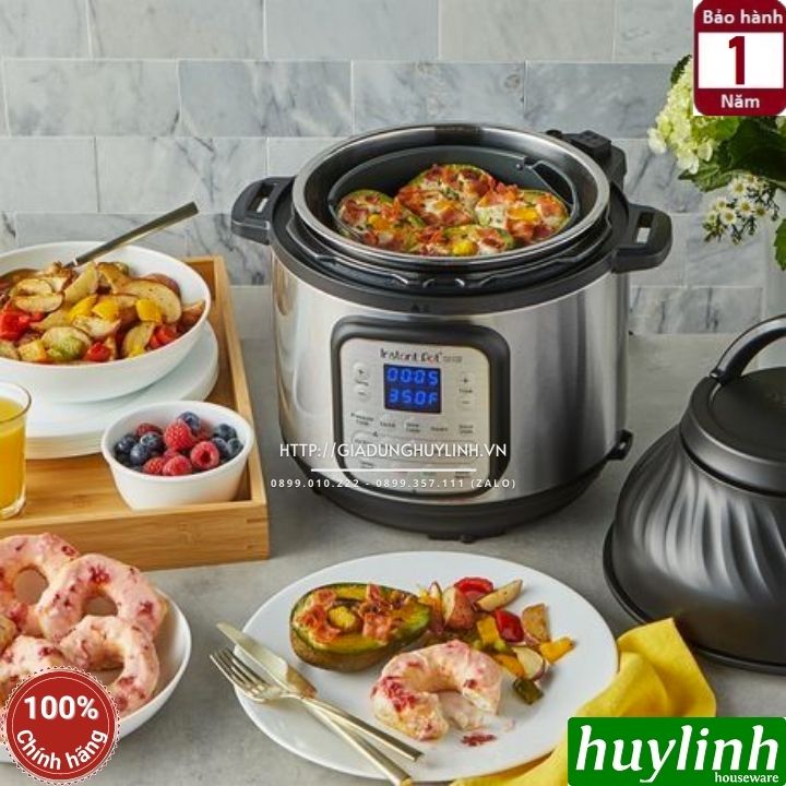 Nồi áp suất điện Instant POT Duo Crisp AF 8 11-in-1 7