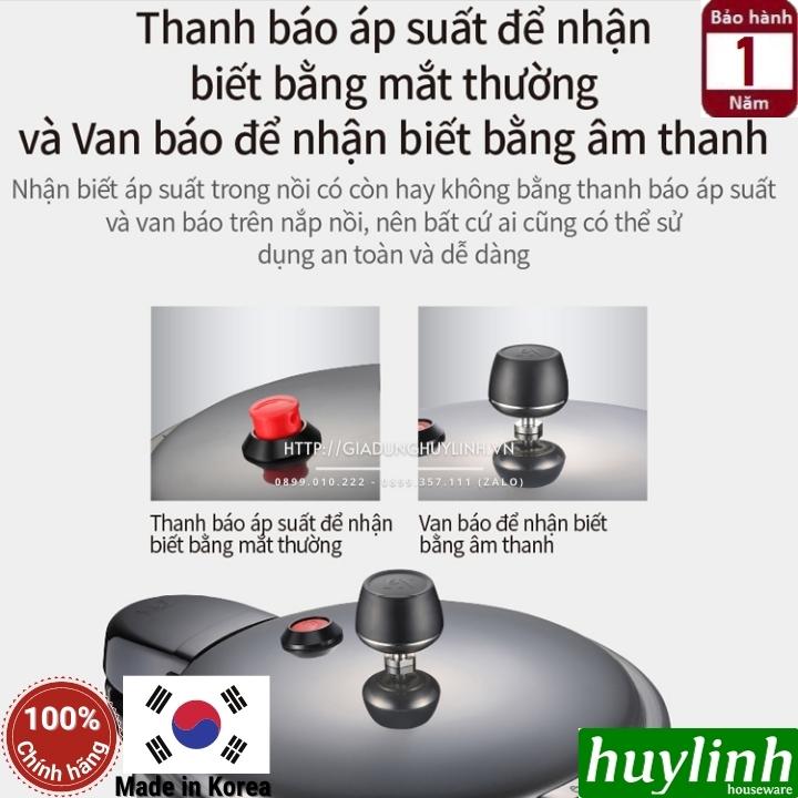 Nồi áp suất nhôm Hàn Quốc PoongNyun BMPC-10 - 5.5 lít 3