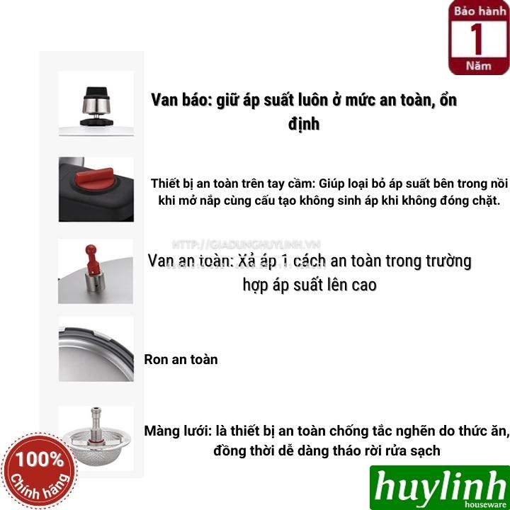 Nồi áp suất nhôm Hàn Quốc PoongNyun HCAPC-20 - 11 lít 4