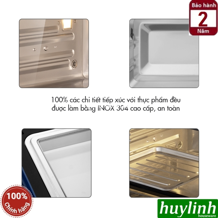 Nồi chiên - hấp hơi nước siêu nhiệt Dingo DSF16 PRO - 16 lít - 21 chức năng 5