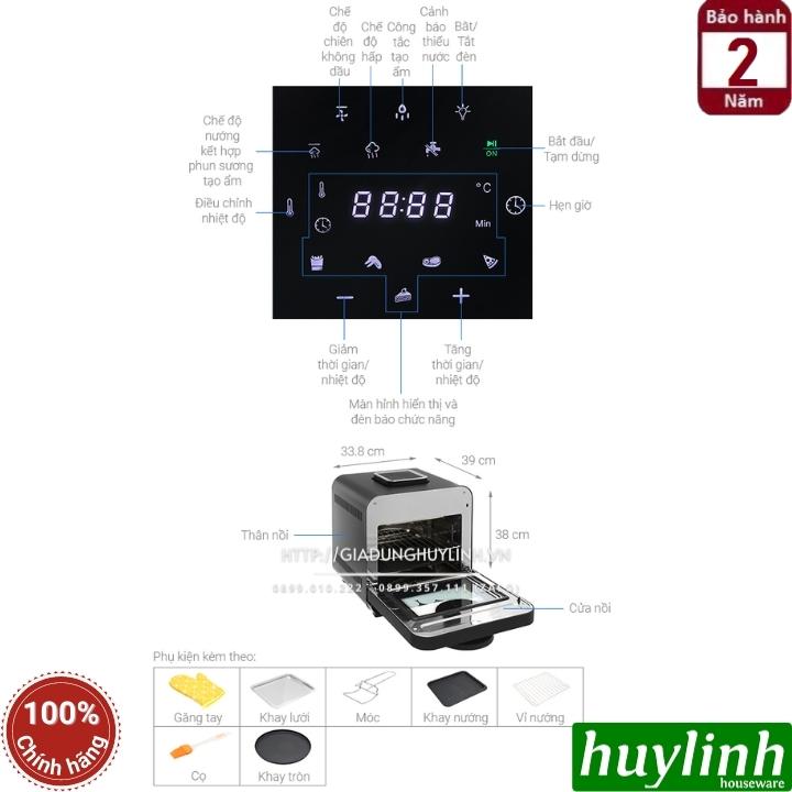 Nồi chiên hấp hơi nước Kalite Steam Star