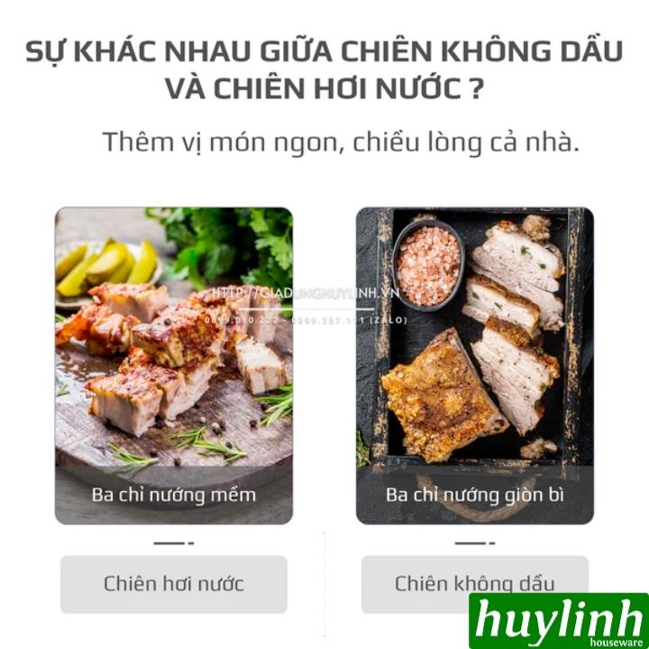 Nồi chiên không dầu - hấp hơi nước Olivo SF15 - Dung tích 15 lít - 37 menu 8