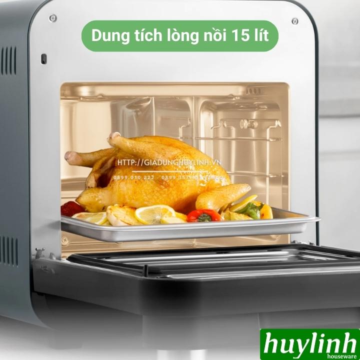 Nồi chiên không dầu - hấp hơi nước Olivo SF15 - Dung tích 15 lít - 37 menu 5