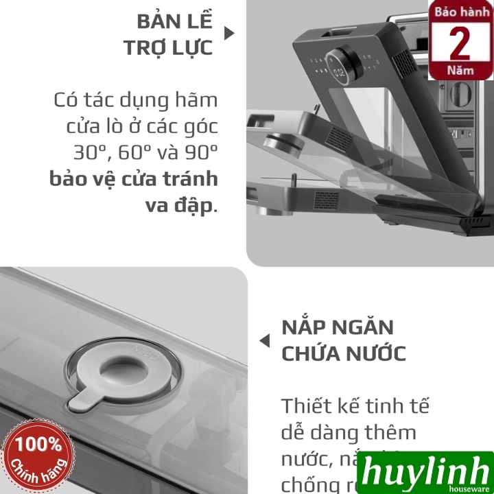 Nồi chiên không dầu – hấp hơi nước Olivo SF16 PRO  4