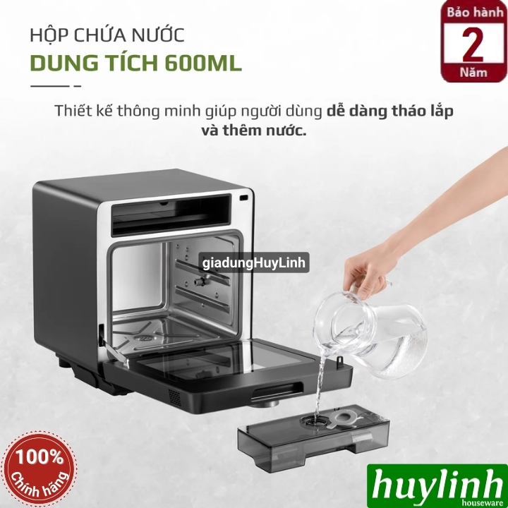 Nồi chiên hấp hơi nước Olivo SF16 PRO “Max” 9