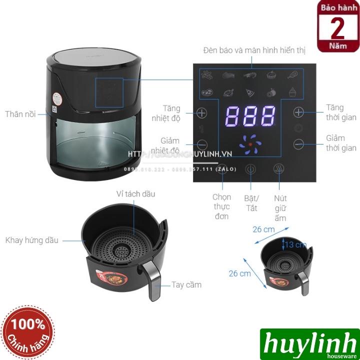 Nồi chiên không dầu điện tử Magic ECO AC-121 - 7 lít - Made in Thái Lan 2