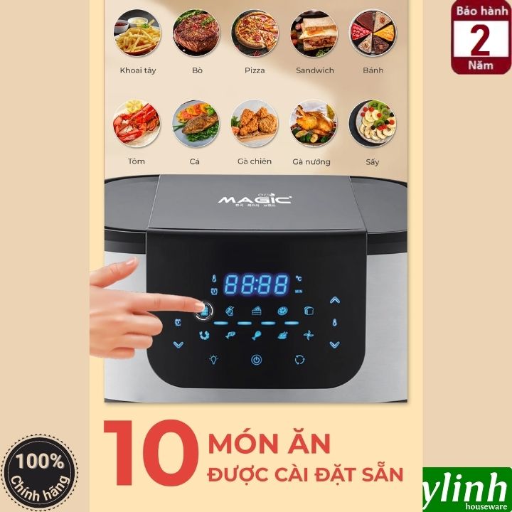 Nồi chiên không dầu điện tử Magic ECO M13 - 13 lít 3