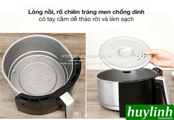 Nồi chiên không dầu điện tử Perfect PF-D92 - 5 lít 7