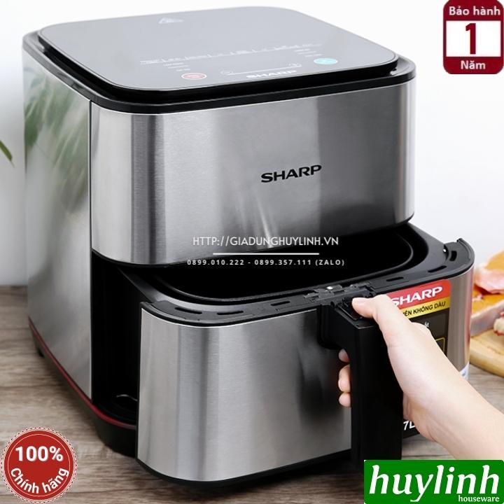 Nồi chiên không dầu điện tử Sharp KF-AF70EV - 7 lít 4
