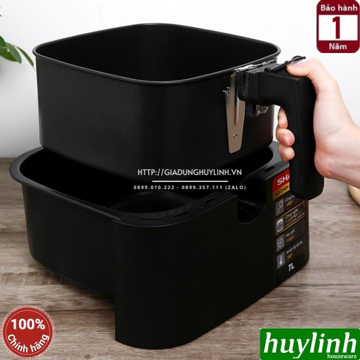 Nồi chiên không dầu điện tử Sharp KF-AF70EV - 7 lít 5