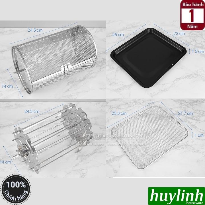 Nồi chiên không dầu điện tử Hafele AF-602A - 535.43.711 - 11 lít 7