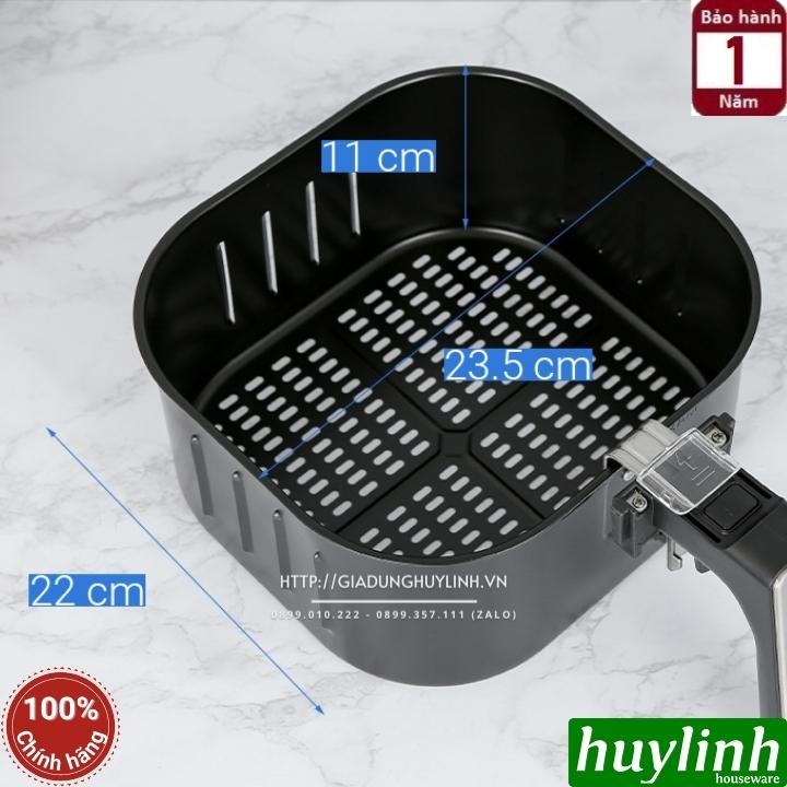 Nồi chiên không dầu điện tử Hafele AF-T5A - 535.43.712 - Dung tích 5 lít - 2000W - 8 Chức năng 6