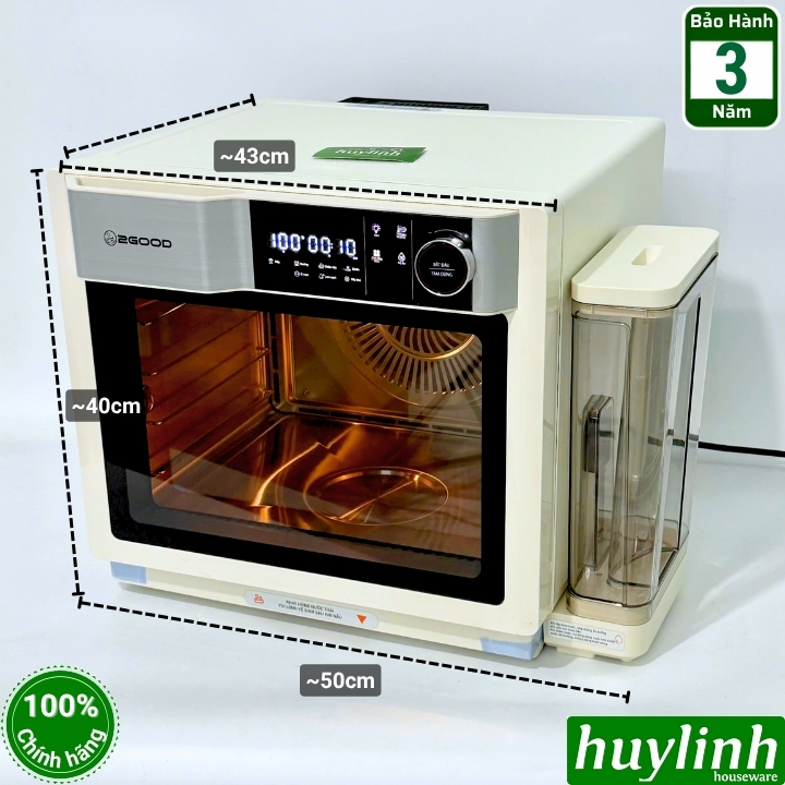 Nồi chiên không dầu hấp hơi nước 2Good S200 - 32 lít - 30 Menu cài sẵn - mẫu mới