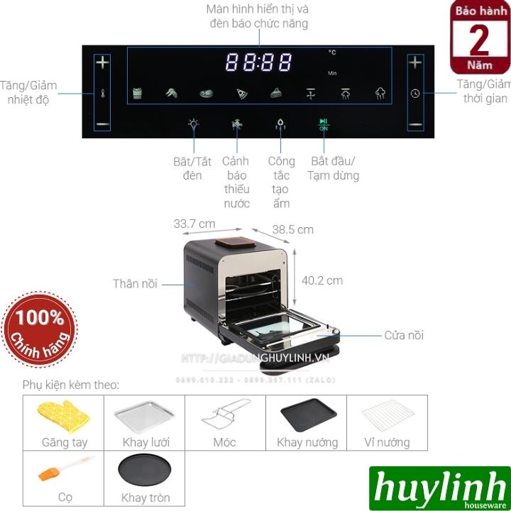 Nồi chiên hấp hơi nước Kalite Steam PRO