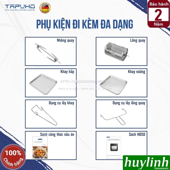 Nồi chiên - hấp hơi nước siêu nhiệt Tapuho TSF16 - 16 lít - 60 Chức năng 9