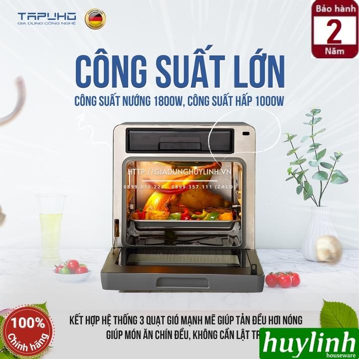 Nồi chiên - hấp hơi nước siêu nhiệt Tapuho TSF16 - 16 lít - 60 Chức năng 4