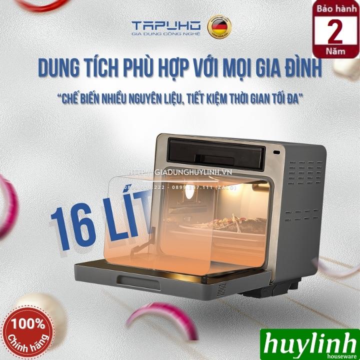 Nồi chiên - hấp hơi nước siêu nhiệt Tapuho TSF16 - 16 lít - 60 Chức năng 7