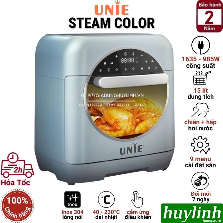 Nồi chiên hấp hơi nước Unie Steam Color