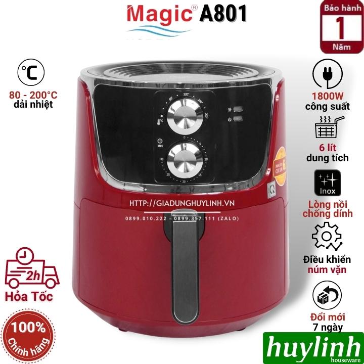 Nồi chiên không dầu Magic A801 - 6 lít - 1800W 2