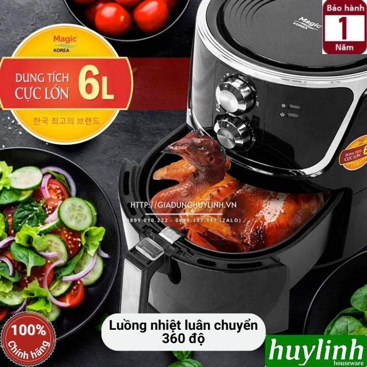 Nồi chiên không dầu Magic A801 - 6 lít - 1800W 44