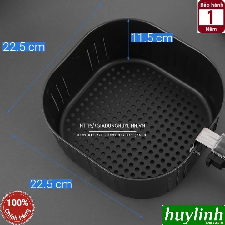 Nồi chiên không dầu Magic A83 - 6 lít - 1800W 6