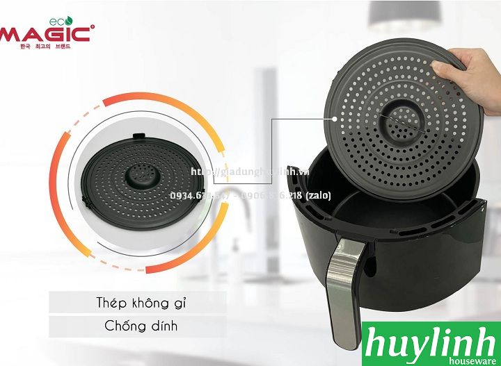 Nồi chiên không dầu Magic ECO AC-120 - 7 lít 5
