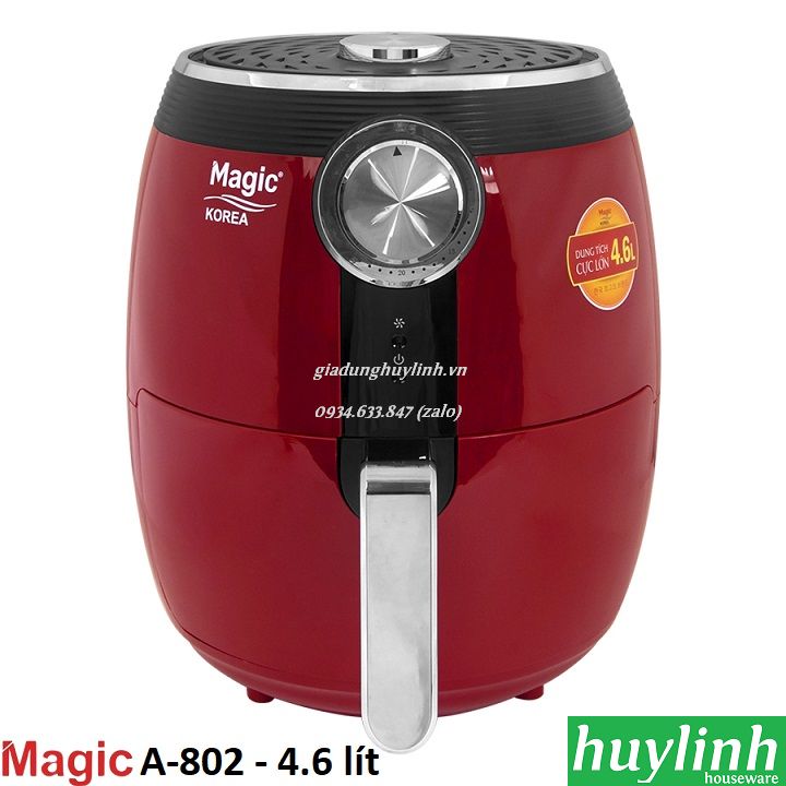 Nồi chiên không dầu Magic A-802 - 4.6 lít 2