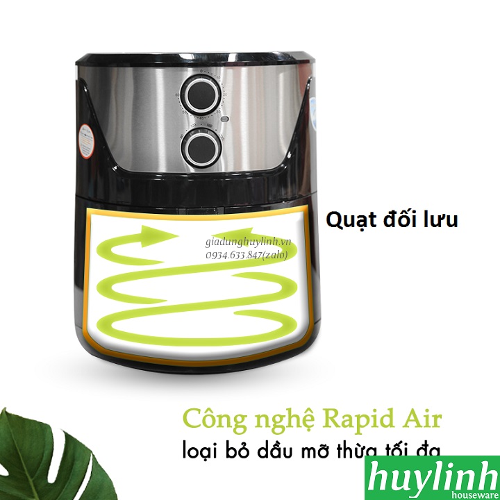 Nồi chiên không dầu Perfect PF625 2