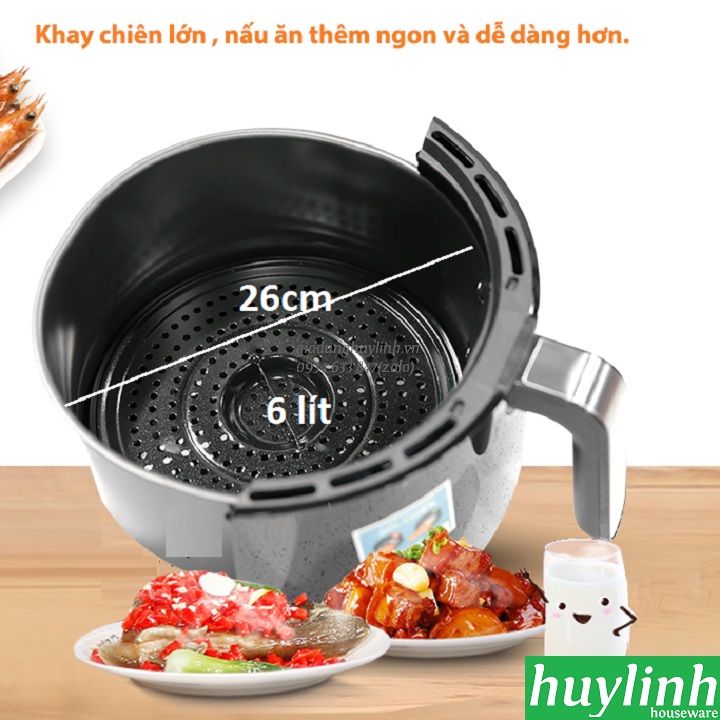 Nồi chiên không dầu Perfect PF625 3