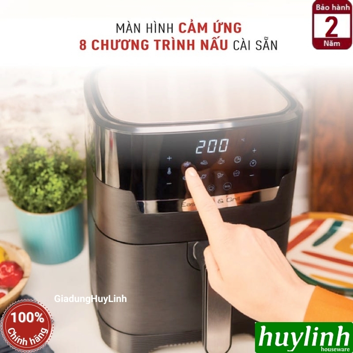 Nồi chiên không dầu điện tử Tefal EY505815 - 4.2 lít - 1550W - 8 chức năng 4