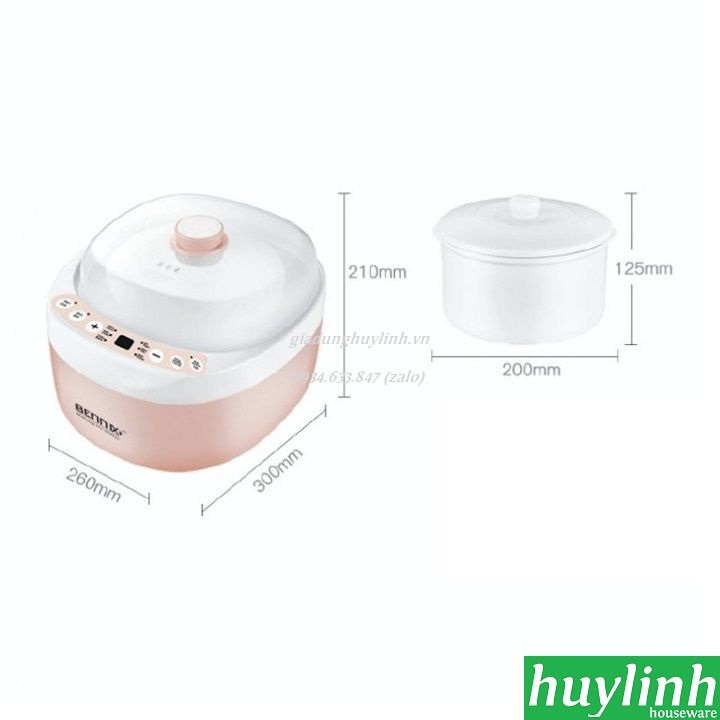 Nồi chưng yến, hấp cách thủy Bennix BN-200A - 2 lít 5