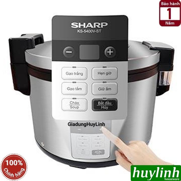 Nồi cơm điện tử công nghiệp Sharp KS-5400V-ST - 5.4 lít 2