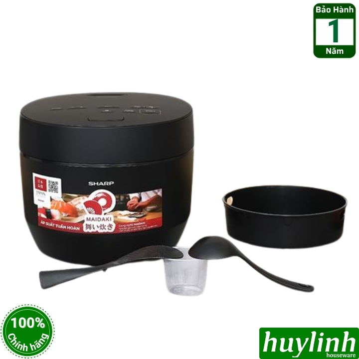 Nồi cơm điện tử áp suất Sharp KS-TW181V-B
