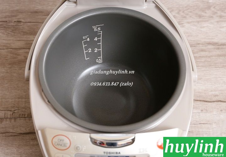 Nồi cơm điện tử Toshiba RC-18RH(CG)VN - 1.8 lít 6