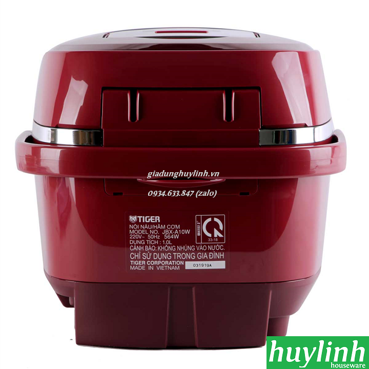 Nồi cơm điện tử Tiger JBX-A10W - 1 lít 7