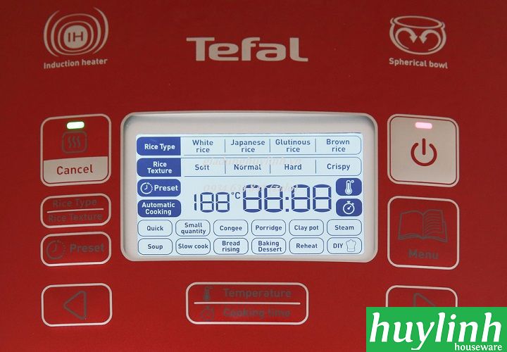 Nồi cơm điện Tefal RK803565 - 1 lít 7