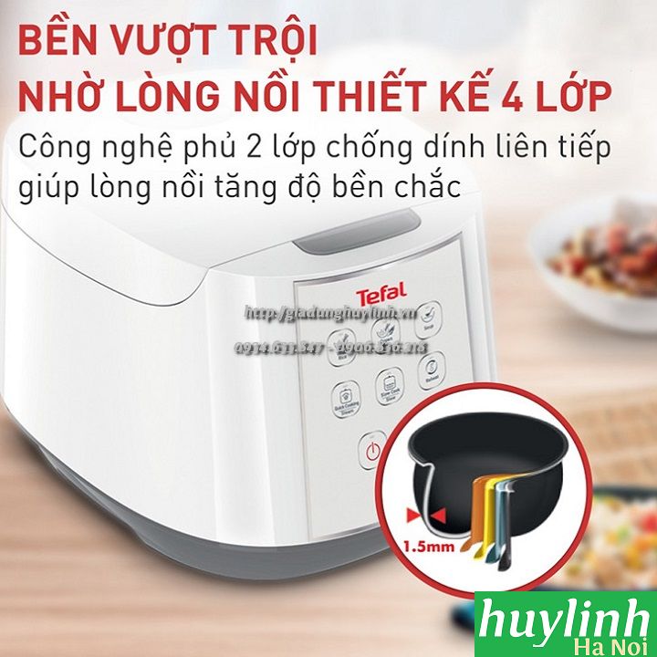 Nồi cơm điện tử Tefal RK733168 - 1.8 Lít - 750W 3