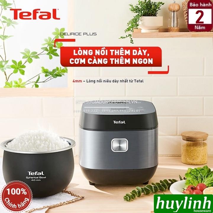 Nồi cơm điện tử Delirice Plus Tefal RK776B68 - 1.8 lít - Lòng nồi niêu dày 4mm 3