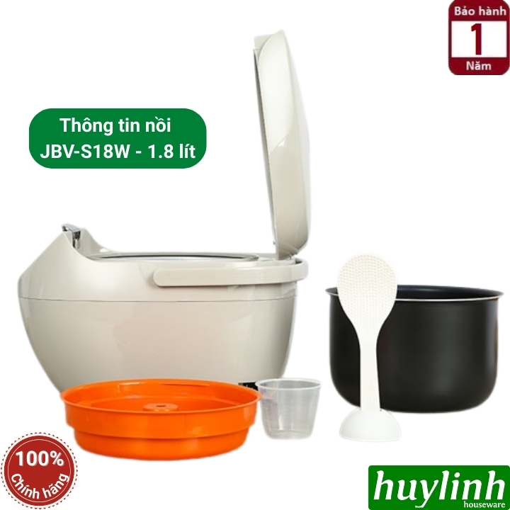Nồi cơm điện tử Tiger JBV-S18W - 1.8 lít - JBV-S10W - 1 lít - Made in Nhật Bản 3