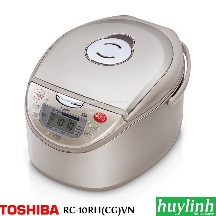 Nồi cơm điện tử Toshiba RC-10RH(CG)VN - 1 lít